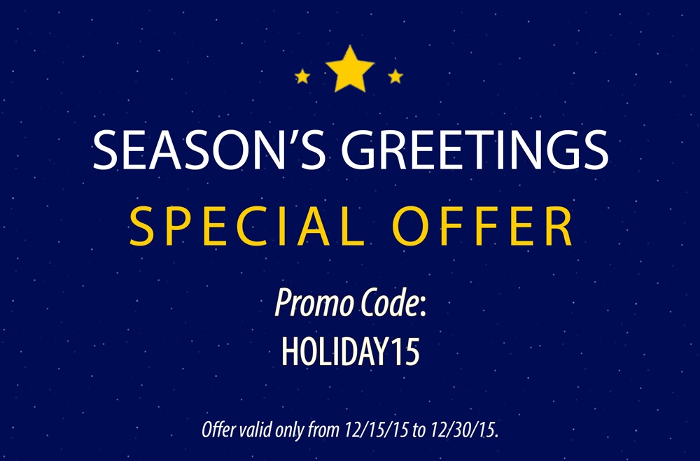 Season’s Greetings with a Special Offer from the HILL!